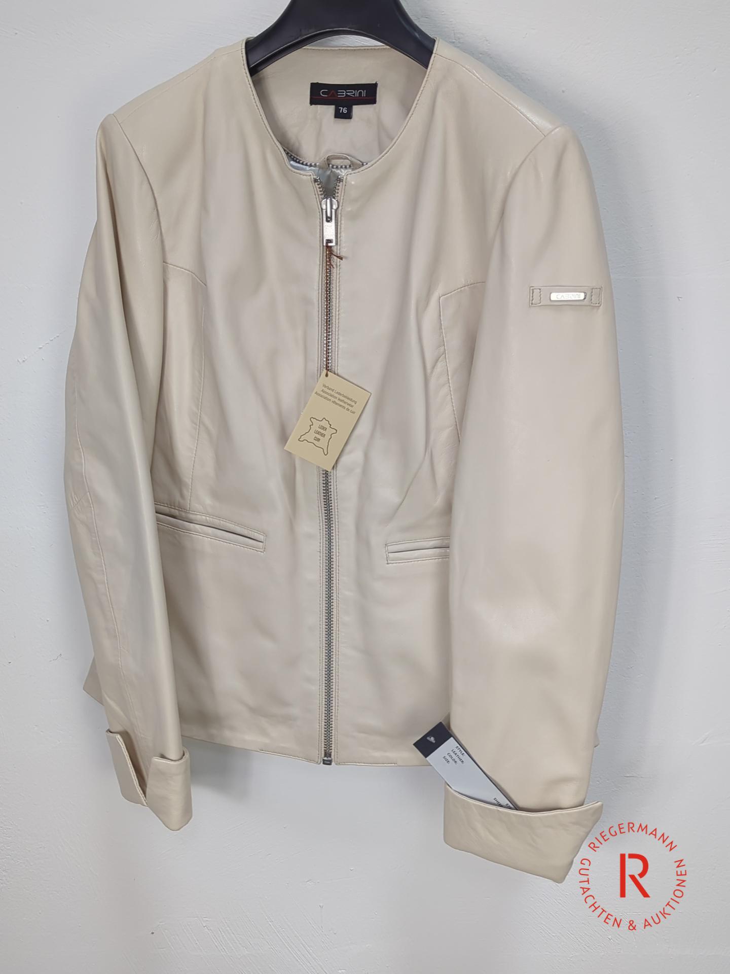 DAMEN LEDERJACKE GRÖSSE 76